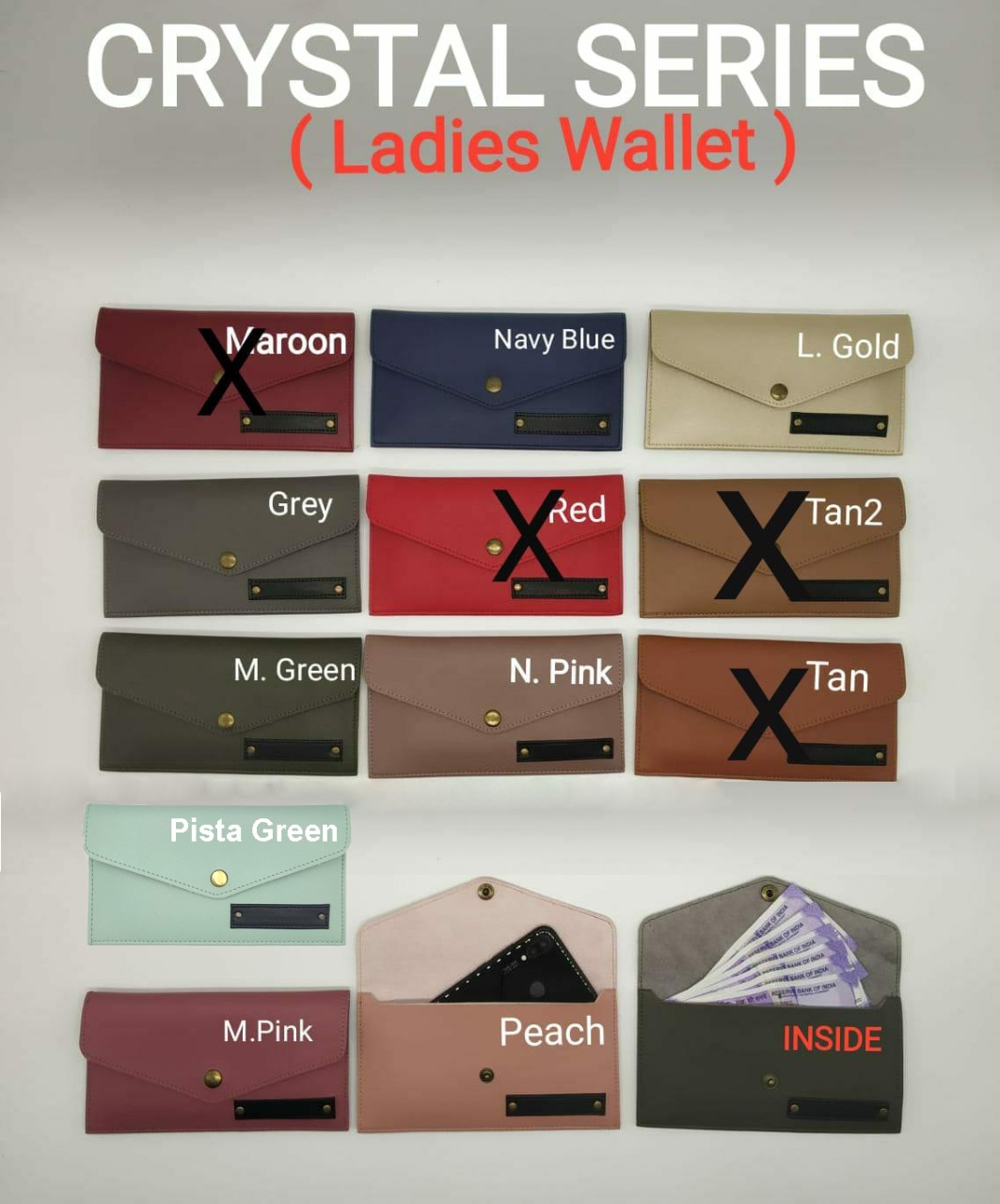 Crystal Ladies Wallet